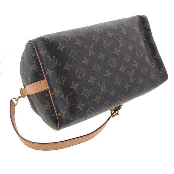 Louis Vuitton Speedy Bandouliere Monogram 2way Hand Boston Brown Shoulder Bag - Picture 3 of 13